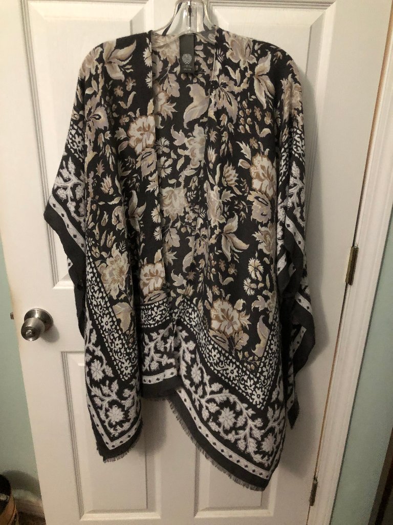 Vince Camuto O/S Scarf Cardigan